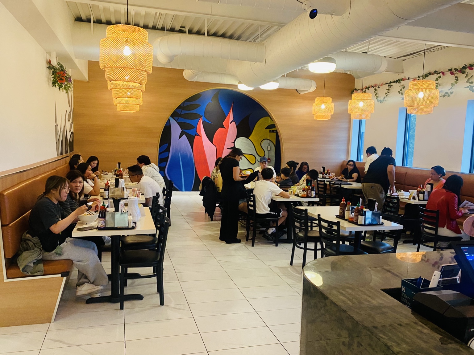 Pho Queen dining room with guests enjoying their meals